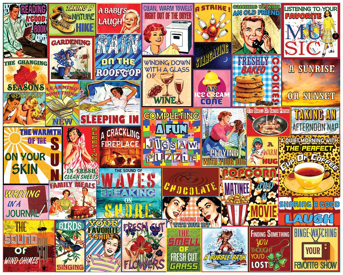 Simple Pleasures (2157pz) - 1000 Piece Jigsaw Puzzle