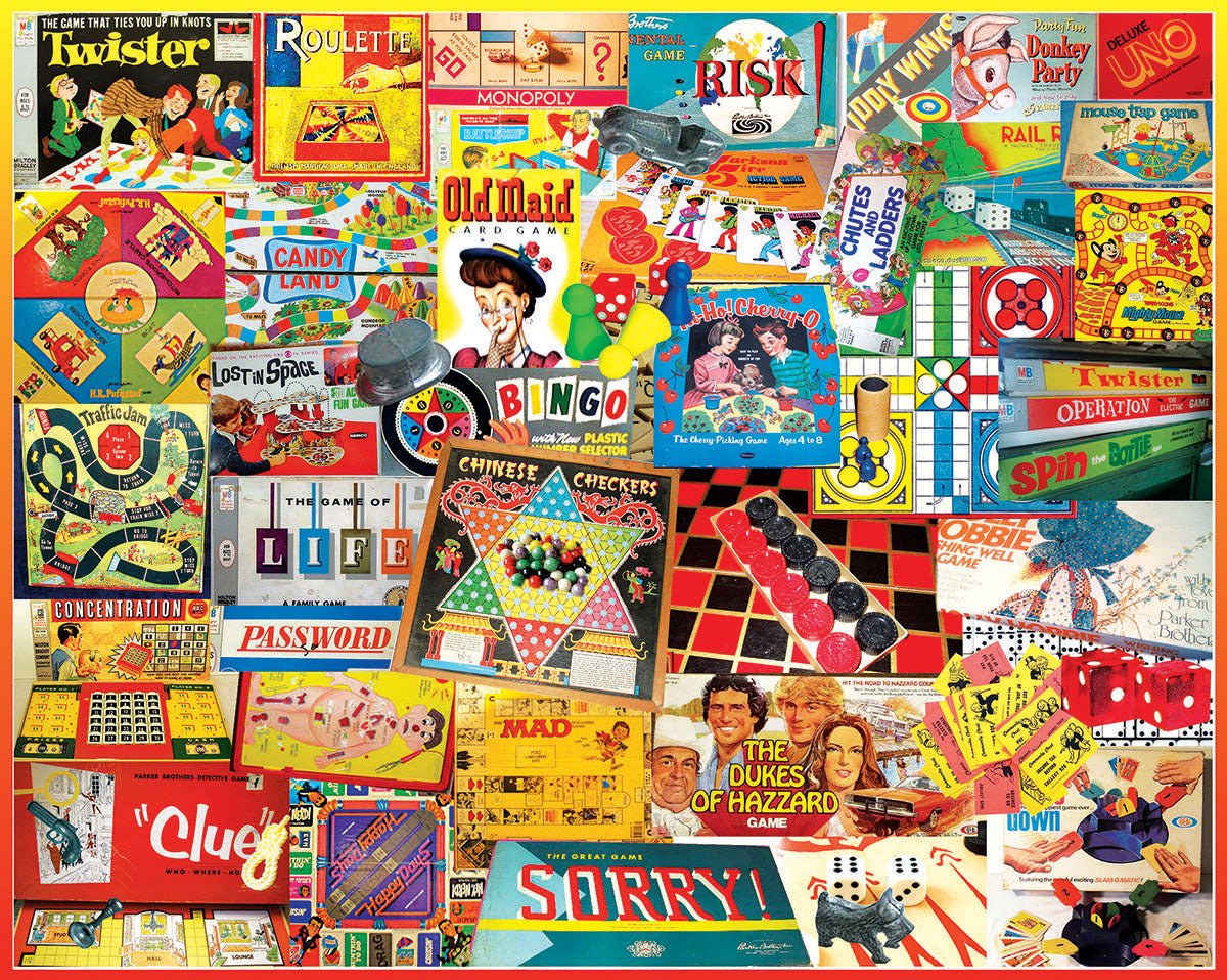 The Games We Played (924pz) - 1000 Pieces